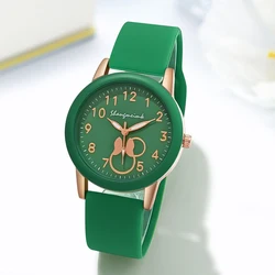 Casual Women Sport Cartoon Silicone Quartz Student Watch