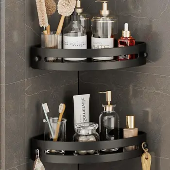10 best sales Estante de esquina para baño - №7