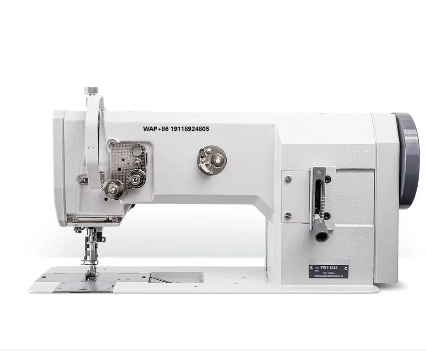 

Промышленная швейная машина с двойным челноком и подвижной ступицей для обивки автомобилей, мебели или работы с кожей