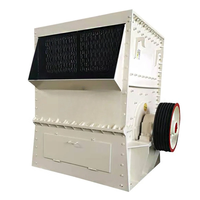 Box crushing sand making machine large inlet construction waste