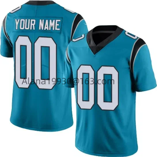 Custom Carolina #9 Bryce Young #0 Brian Burns #19 Adam Thielen #30 Chuba Hubbard #17 Xavier Legette Jersey