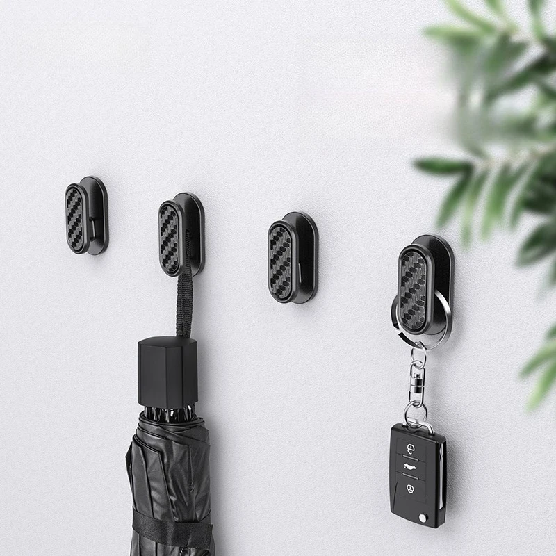 4 PCS Car Hook, Hidden Backrest Hook, Car Interior Hook, Car Multifunctional Data Cable Hook