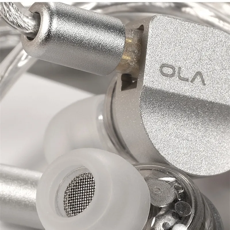 TANCHJIM OLA ديناميكية سائق سماعة HiFi سماعات موسيقى سماعة مع 2Pin 0.78 مللي متر كابل قابل للفصل ميكروفون