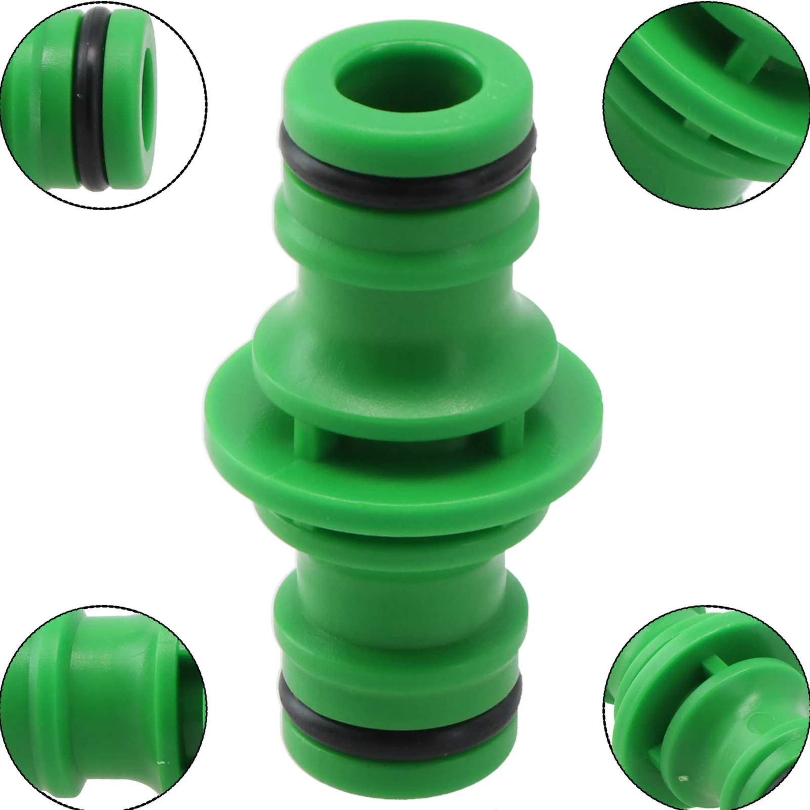 Attrezzatura Kit di alta qualità Connettore Tubo flessibile Accoppiatore Connettore tubo da giardino Falegname Tubo moderno Rubinetto Acqua Irrigazione 2 vie 50 * 26 * 26mm