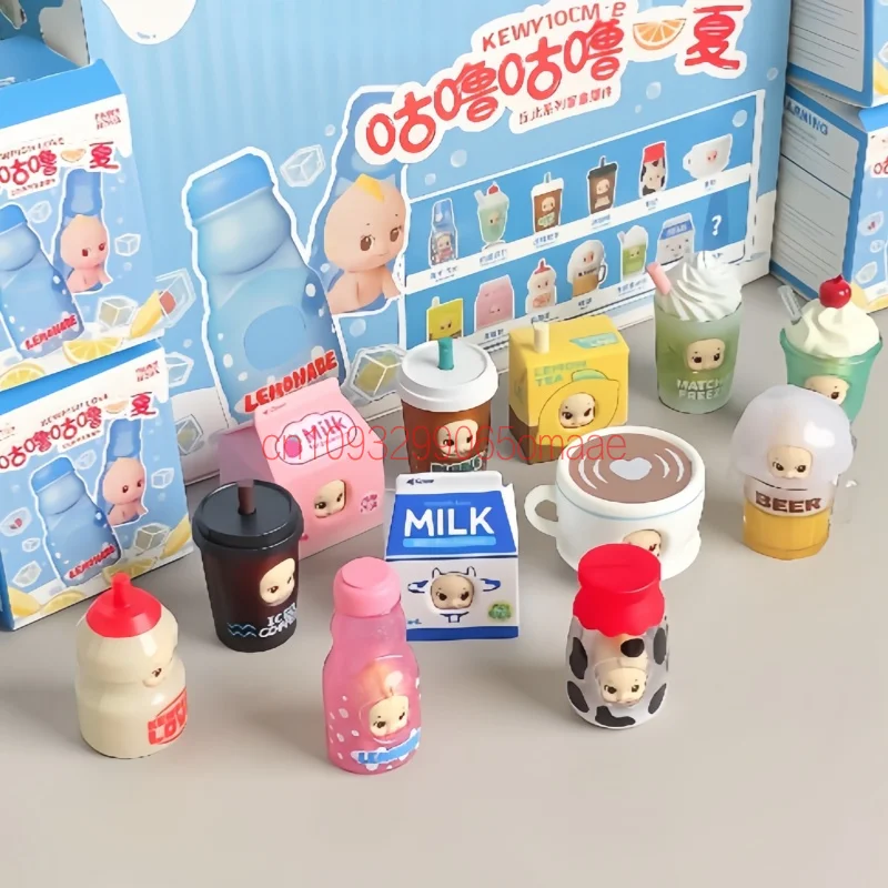 Paws Nova Kewpish Love Summer Series Blind Box Drink Theme Cute Q Version Figure Desktop Ornament Cute Trendy Toy Birthday Gift