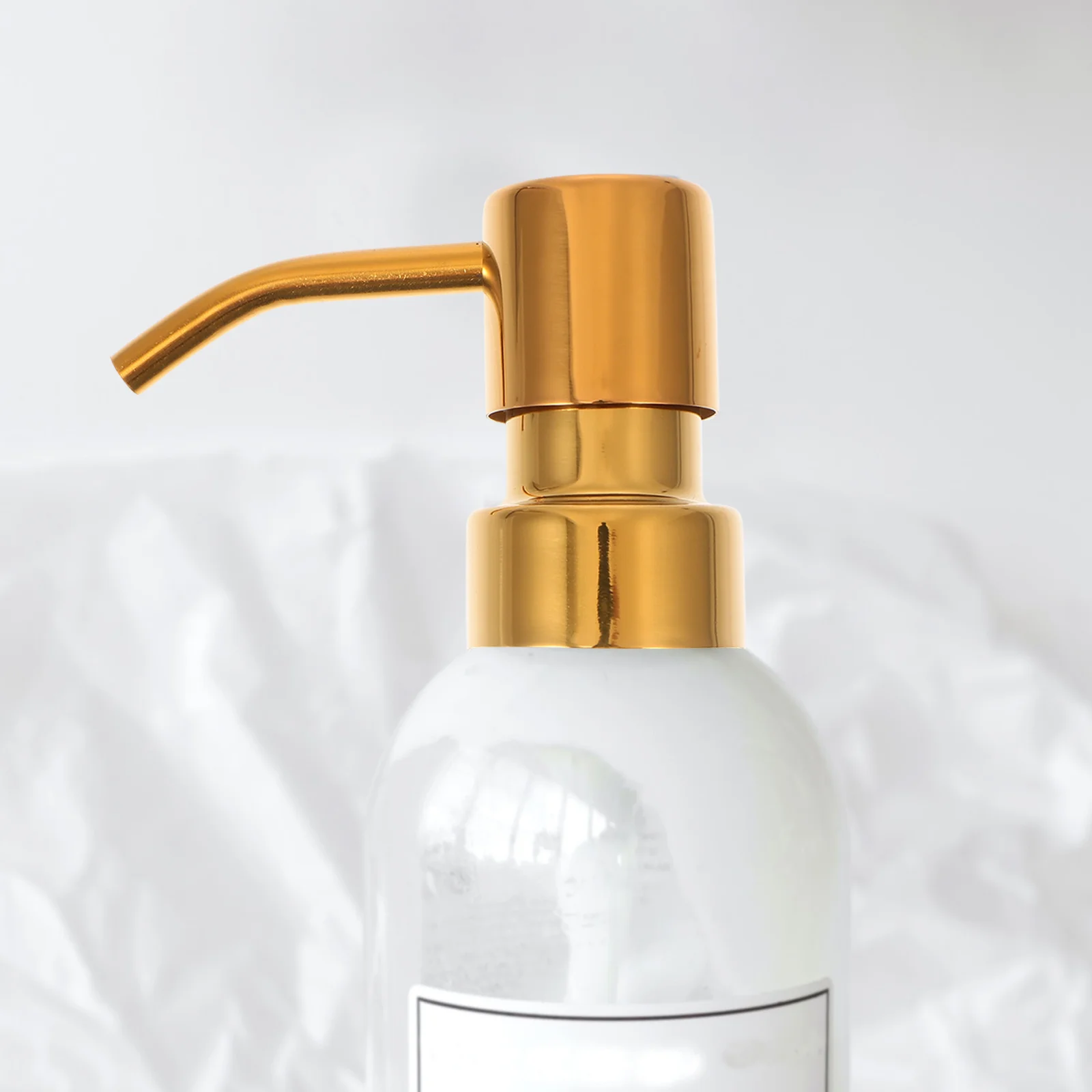 2개입 전기도금 비누 로션 병 펌프 헤드 교체용 화장품 병 펌프 액세서리 손 세정제용