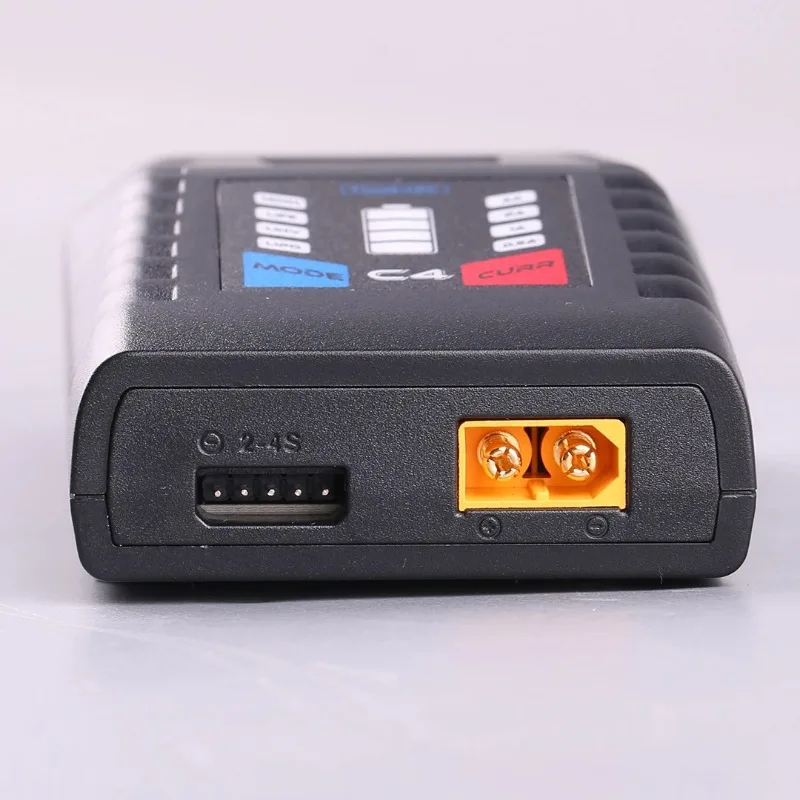ToolkitRC C4 Charger 50W 5A AC XT60 Plug Charger for RC FPV Racing Freestyle Drone LIPO LIHV LIFE 2~4S NIMH NICD 5~8S Batteries