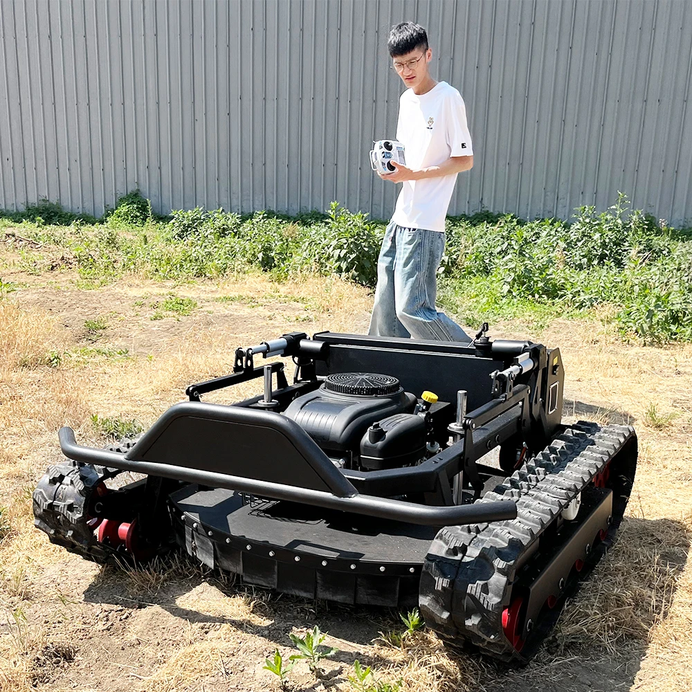 メーカー低価格コードレス自動RC芝刈り機ガソリン動力調整可能刈り高さゴルフ場工業用DIY