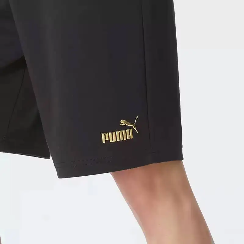 Puma's new summer men's pants - breathable and loose, suitable fitness and sports. Knitted shorts, trendy694454-01 sport