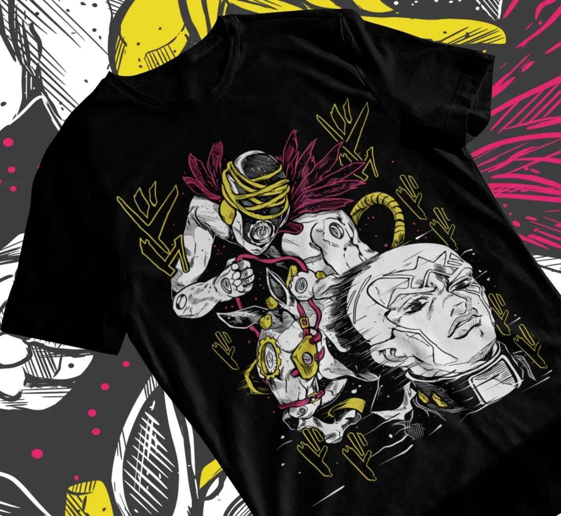 

Made in Heaven T-Shirt JoJo's Bizarre Adventur ,Anime Shirt Manga Soft Tee