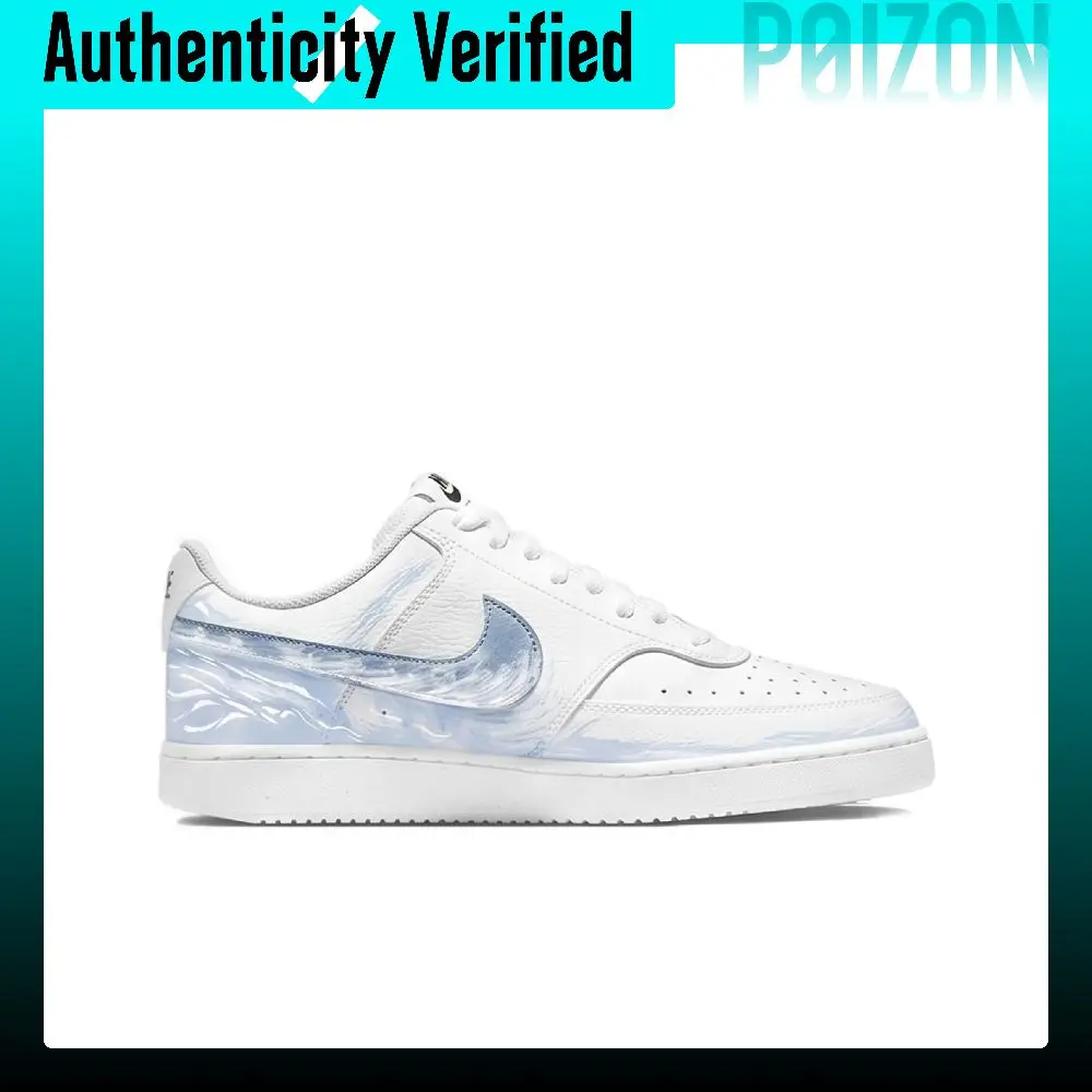Nike Court Vision 1 Slip Resistant, Abrasion Resistant, Breathable Low top Skateboard Shoes Unisex DH2987-101（team2445-）