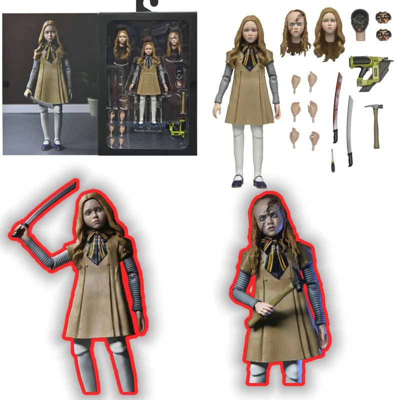 In Stock】NECA 19355 Megan M3GAN 7-inch Action Figure Anime Model