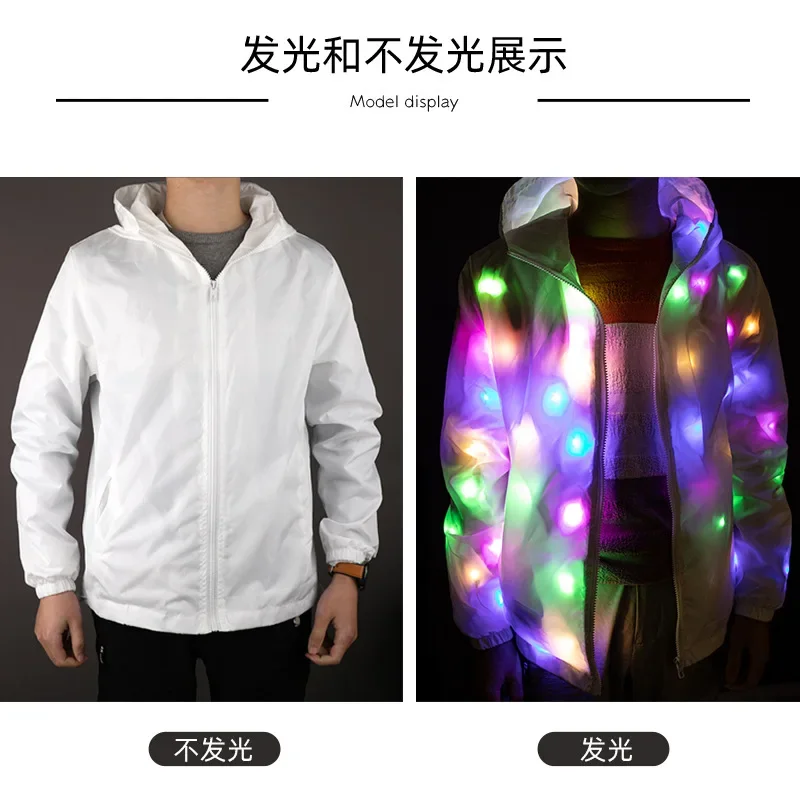 Pantalones con luz iluminadora, ropa impermeable creativa, pantalones con luces LED para bailar, ropa de fiesta de Navidad, disfraz luminoso