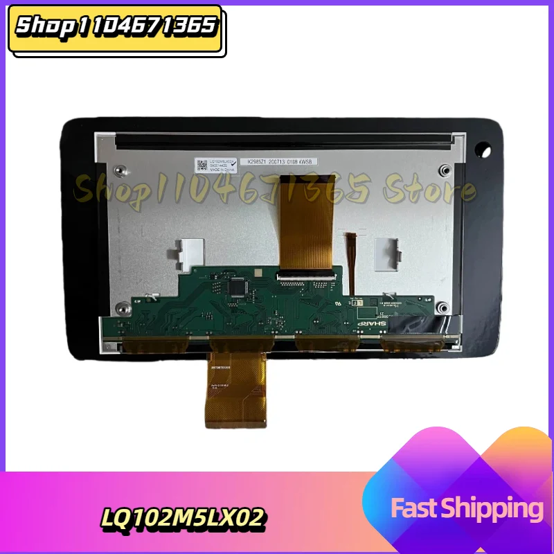 LQ102M5LX02A LQ102M5LX02 LQ102M5LX03A 10.2 بوصة شاشة عرض LCD لسيارات BMW 5 6 7 Series X5 X6 9384085 المقاعد الخلفية #2