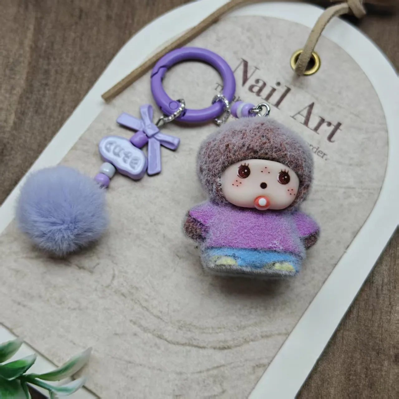 New model Mickey Mouse Cute cartoon keychain doll, cheap backpack, key pendant, keychain