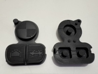 1Pc New Black Red Color Replacement Entry Remote Key Fob Shell Case Housing 3 Buttons Rubber Pad For BMW E46 Z3 E36 E38 E39 D20