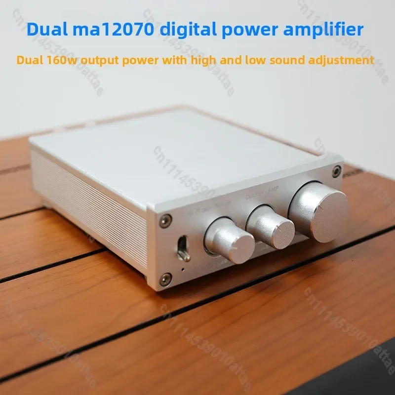 New Generation Dual 160W Class D Digital Amplifier Board, Infineon MA12070, Better Than TPA3116 Audio Module