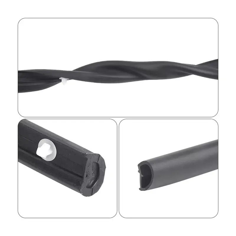 NEW HOT In Stock-Black Front Left Door Lower Seal Strip For Ford Transit Tourneo Custom 2012- 2023 Part Number BK21-V100A37-AE 1
