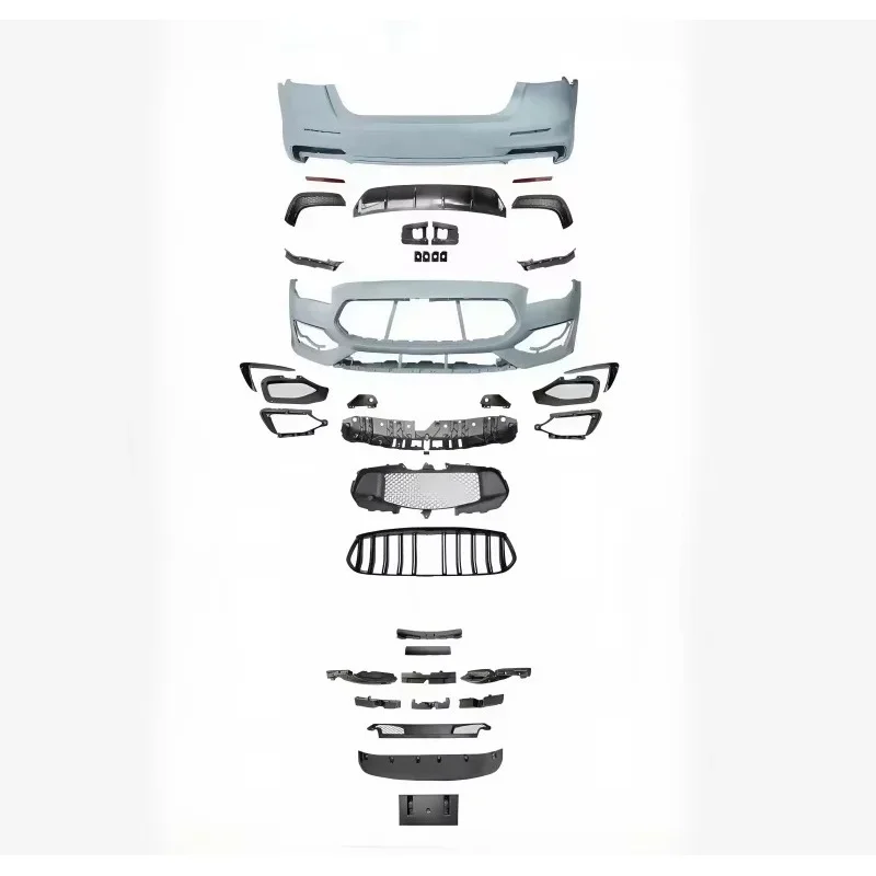 

Sui for President's Facelift Upgr GTS Double Vertical Bar Grille Front Bumper Rear Bumper