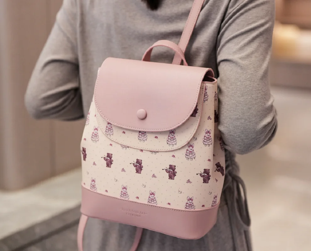 حار بيع المرأة الكورية عالية السعة مزدوجة حقائب الكتف حقائب اليد أزياء جميلة لينة جلدية حقيبة ظهر للسفر حقيبة كروسبودي