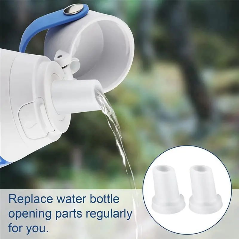 J1UL1N 8Pcs Bite Valve Replacement Parts For Brita Water Bottle Suction Nozzle Silicone Cup Mouth The Independent Packaging
