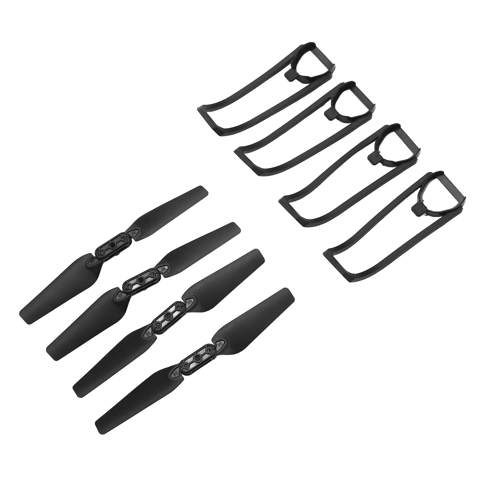 Quadcopter Propeller Protective Cover Robust Less Noise Folding Quadcopter Accessory Kit Lightweight with Charing Cable for E99