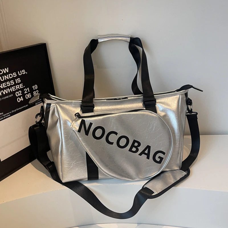 

Tennis Bag Badminton Rackets Handbag Large Capacity Sports Tote Women Yoga Fitness Shoulder Bag Versatile Racket Crossbody Bag