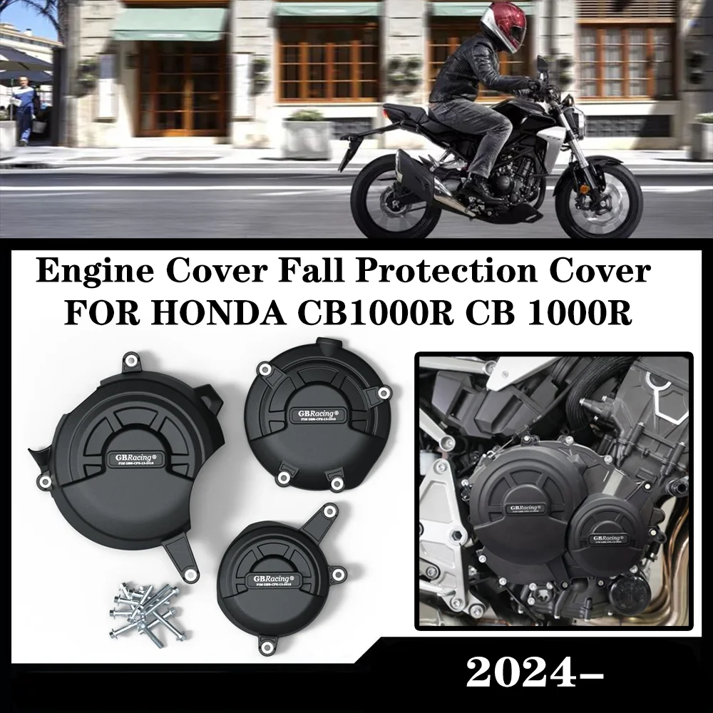 

2024 New Motorcycle Engine Cover Fall Protection Cover FOR HONDA CB1000R CB 1000R