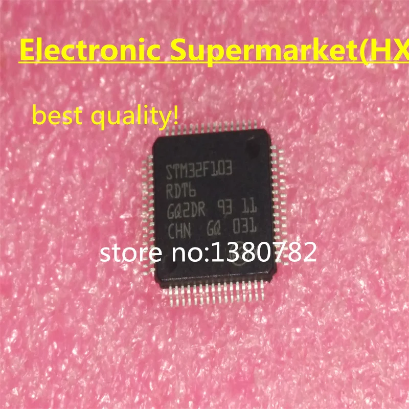 

New original special price spot (10pcs-50pcs) STM32F103RDT6 STM32F103 LQFP-64 New original IC In stock!