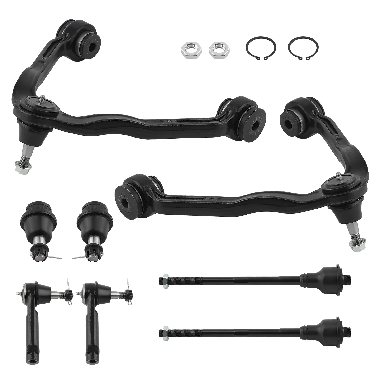 8x  Front Upper Control Arm Ball Joint Assembly For Chevy Silverado 1500 99-06 4WD