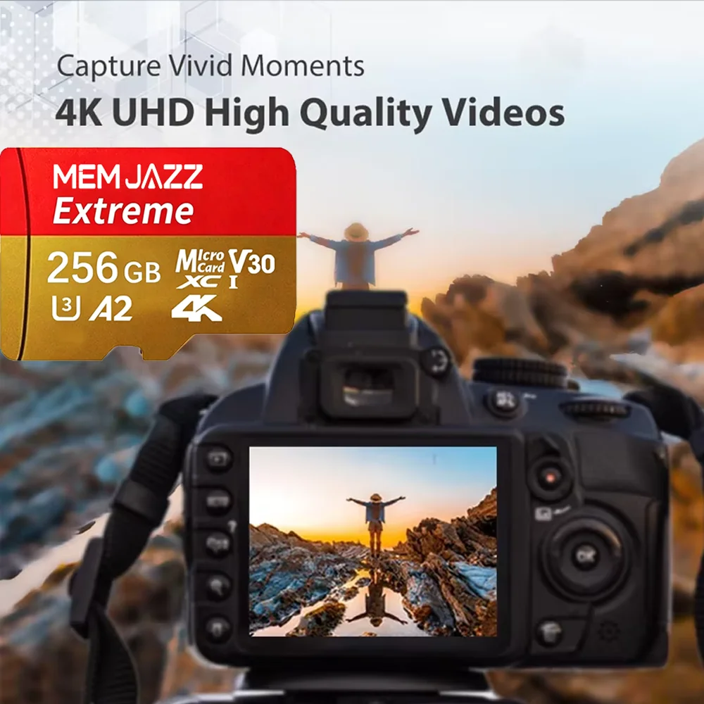 Micro TF SD 64GB 128GB 256GB 512GB SD Card Memory Card U3 V30 High Speed Best Seller For DJI Mavic Mini 4K Video Aerial Footage - view 4