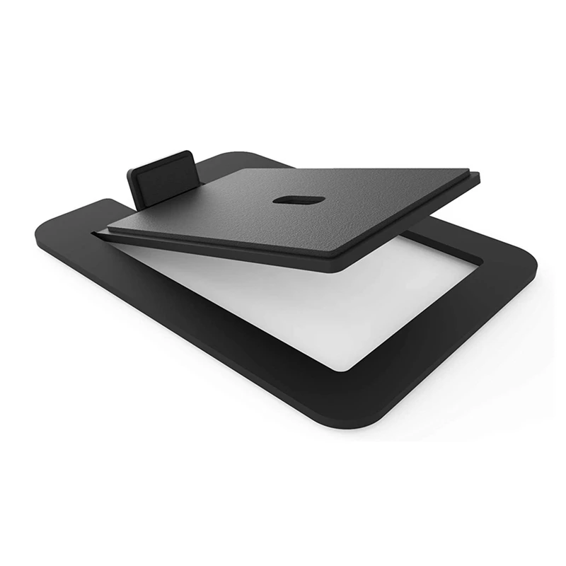 B03B-2Pcs حامل مكبر صوت لسطح المكتب لمكبرات الصوت المتوسطة لرف الكتب ومنتصف لمستلزمات إعداد المكتب Edifier MR4