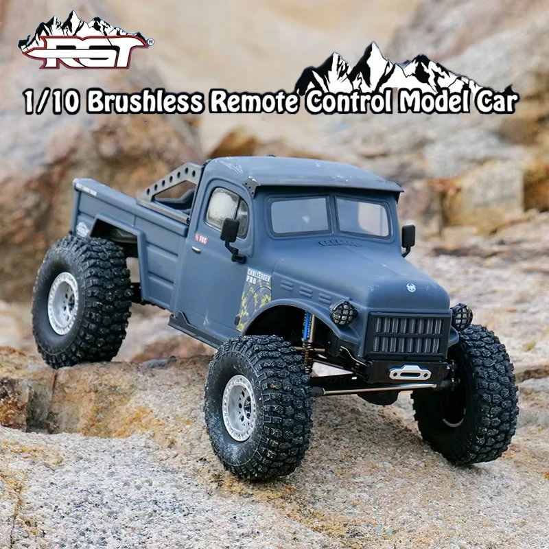 

RGT EX86170 PRO New upgraded 1/10 brushless 4WD RC FOC anti real climbing off-road vehicle model Remote control adult boy toy