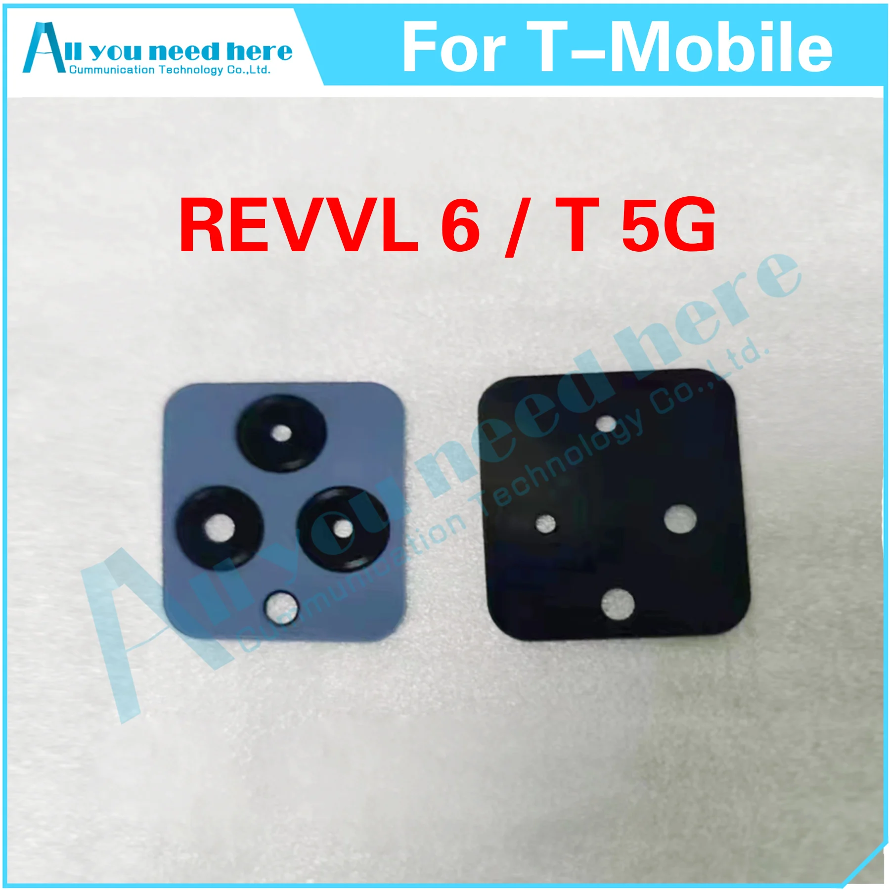 

For T-Mobile REVVL 6 TMAF025G Back Glass Rear Camera External Lens Glass Repair Parts Replacement