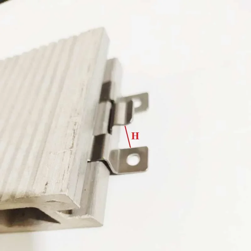 

100Pcs Stainless Steel Hidden Exterior Composite Deck Clip Bracket Fastener Wall Floor WPC