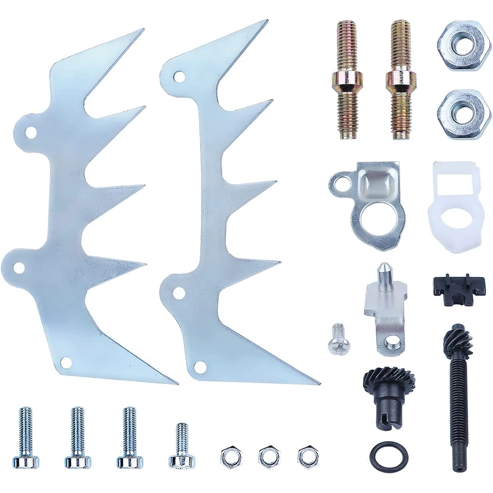 21Pcs Chainsaw Bumper Spike Felling Dog Kit Compatible for MS660 MS460 MS440 066 064 046 044 Components Replacement Set