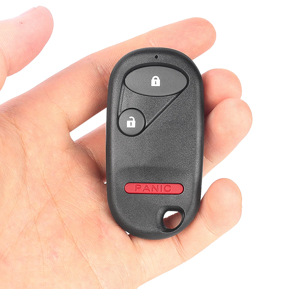 KEYECU A269ZUA106 433MHz Remote Key 2+1 Button Fob for Honda Civic 1996 1997 1998 1999 2000 Accord 1994 - 1997