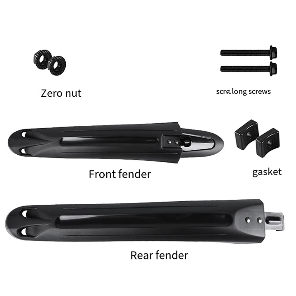 

Mountain Bike Fender Set 26/27.5/29inch Screw Fixed MTB Universal Mudguard Widen Extension Mud Protector MTB Bicycle Accessories