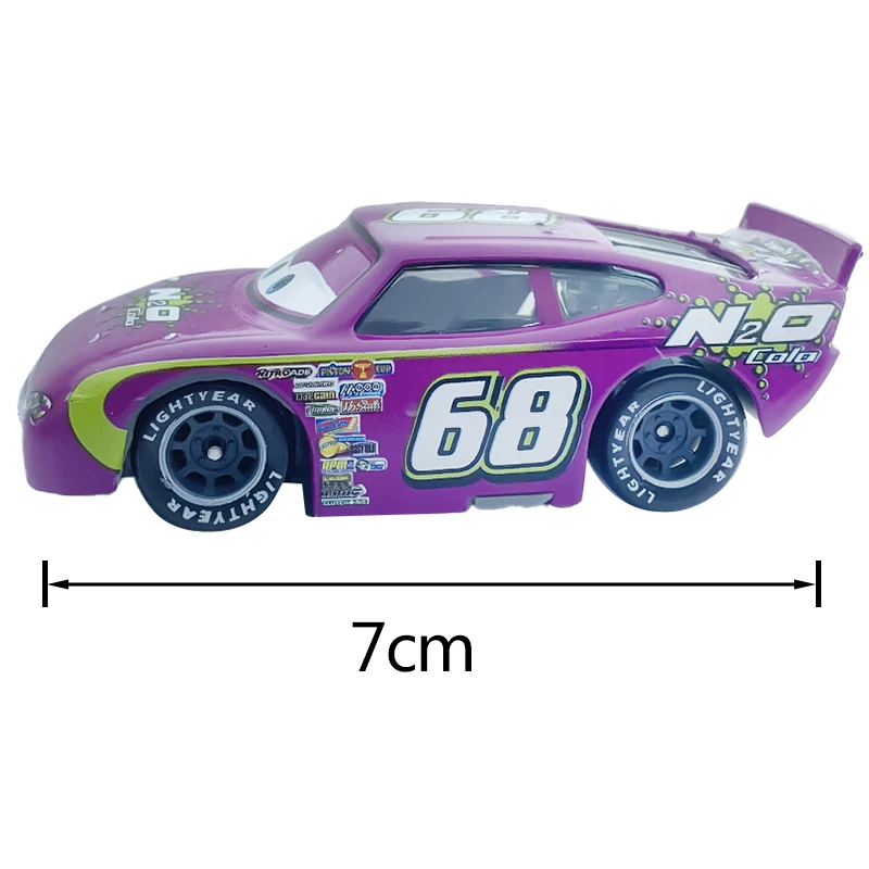 Cars 2 3 Lightning McQueen Mater grüner Traktor-Rennwagen Spielzeugauto 1:55 Druckgussfahrzeug Metall Kinder Geburtstagsgeschenk Junge – Detail 8