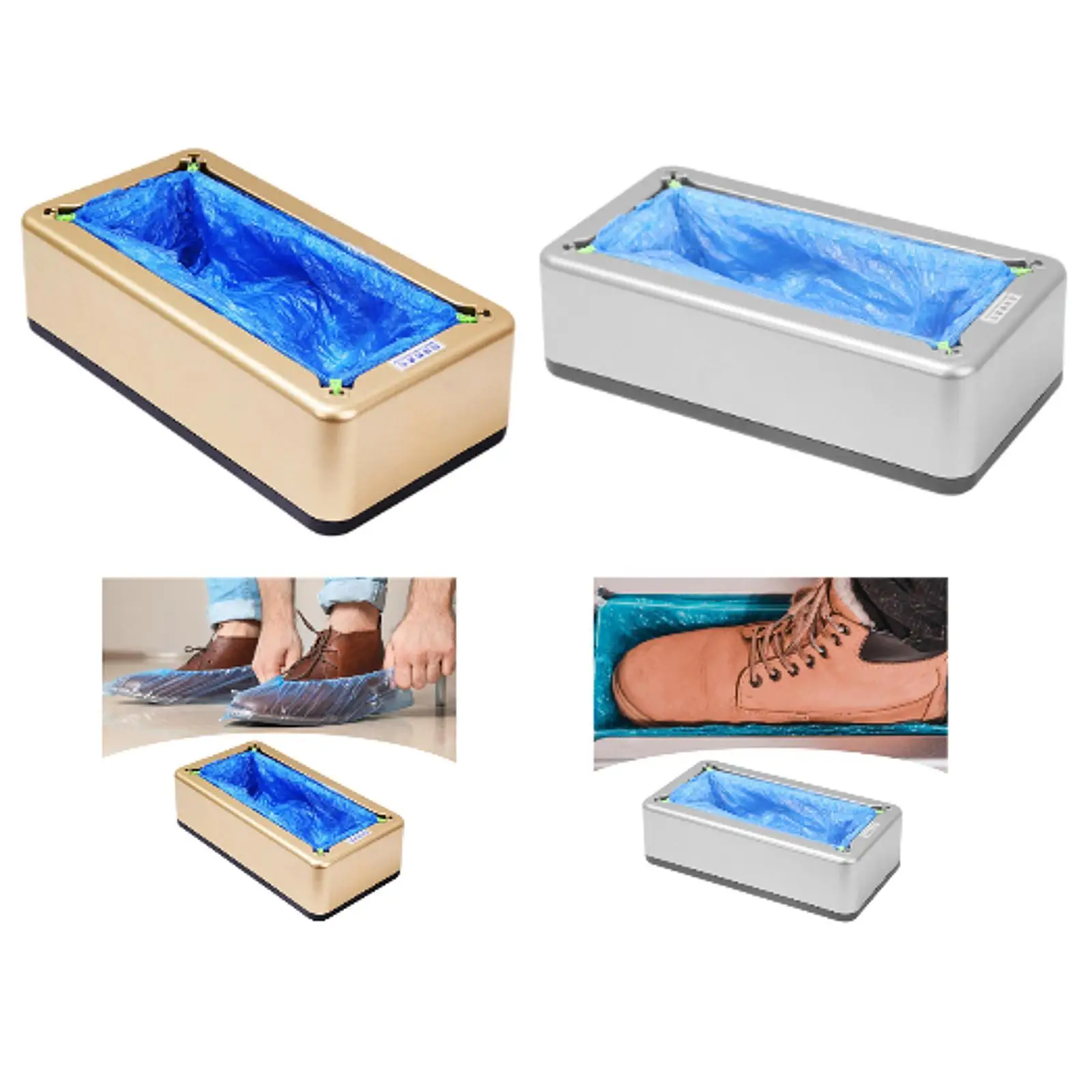 Automatic Shoe Covers Dispenser Shoe Covers Machine for Supermarket Home Lab