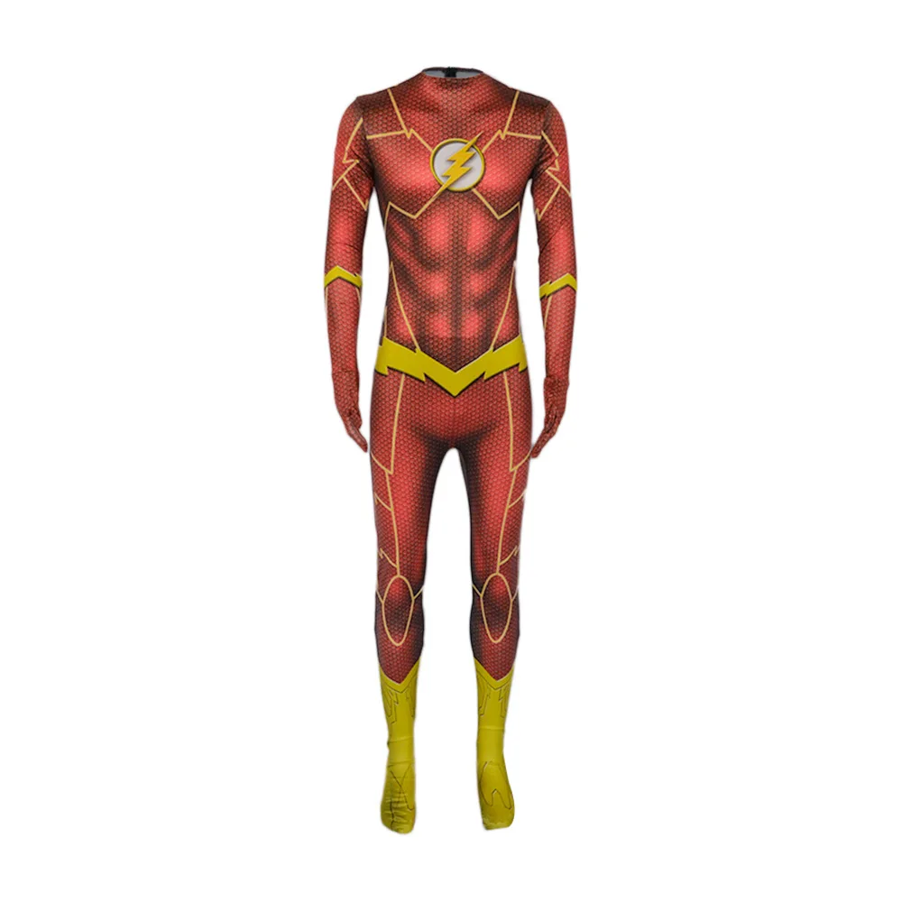 Movie Barry Jumpsuit Mask F Allen Cosplay Costume Anime Role  Uniform Tights Party Halloween For Adult Women Men Bodysuit