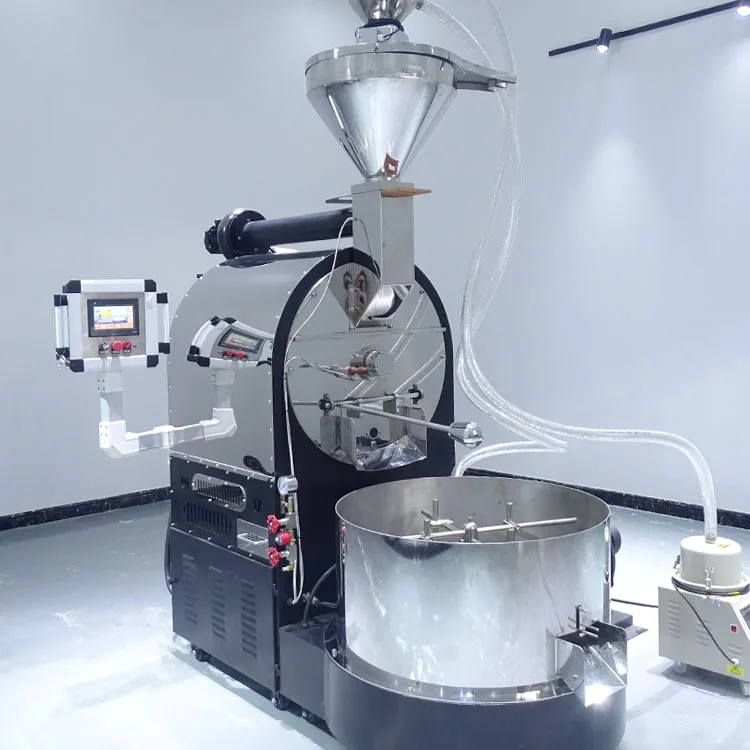 Best Top Quality Supplier Plant Industrial Electric 15kg 20kg 30kg 60kg 120kg 200kg 300kg Coffee Bean Roasting Roaster Machine