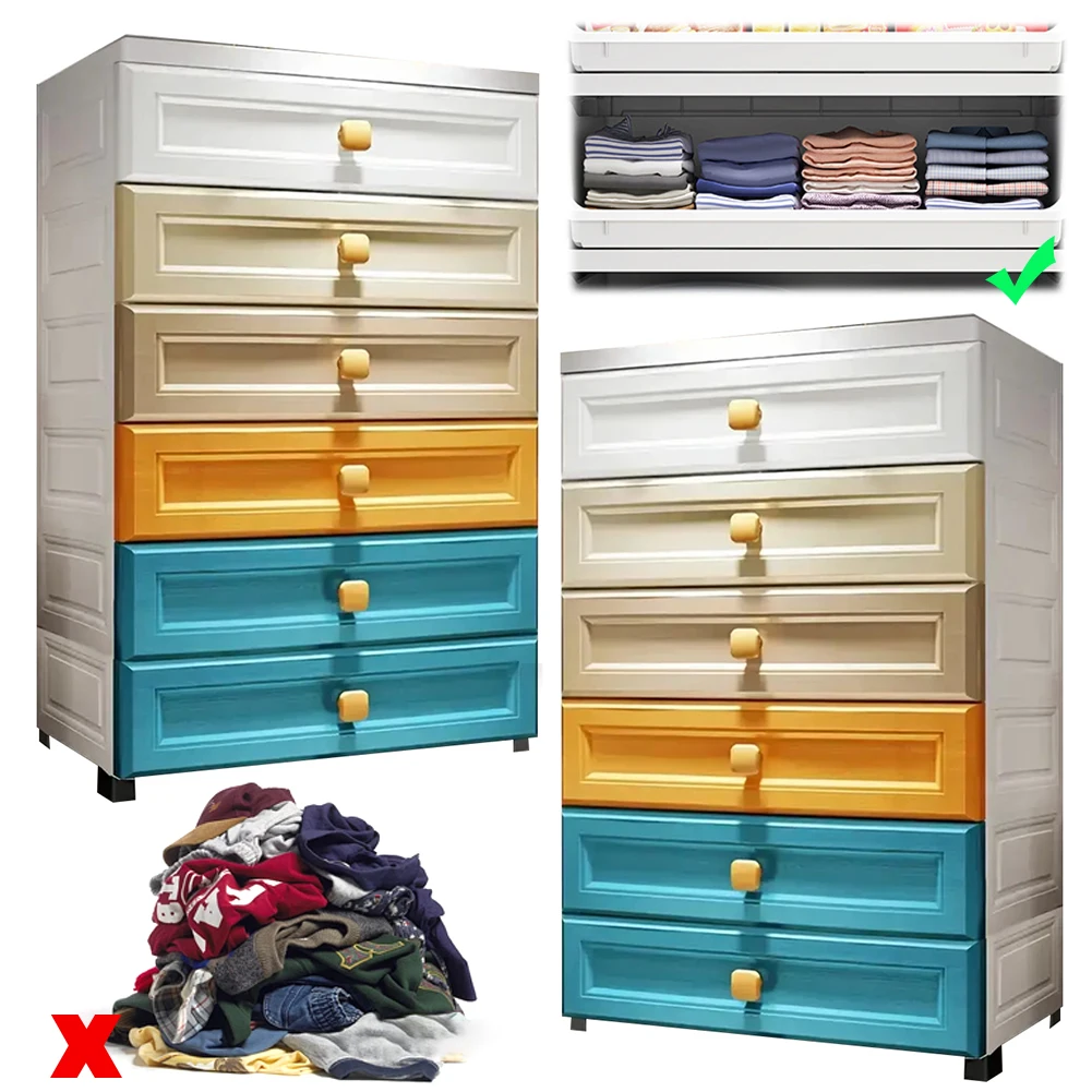 

Drawers Chests with Wheels Storage Organizer End Table Side Table Drawers Storage Cabinet for Bedroom Living Room Hallway