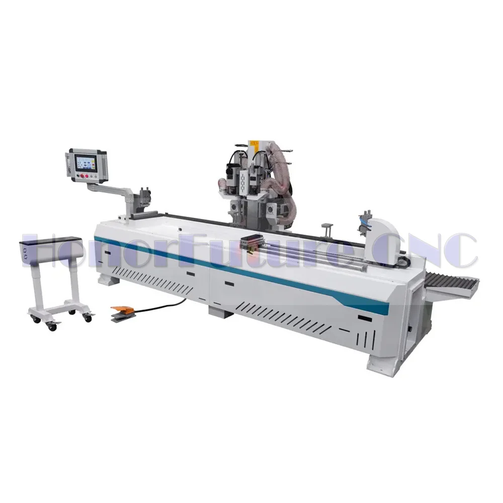 

Honorfuture CNC HFC2800 Wood Door Design Lock Hole Making Machines Production Line