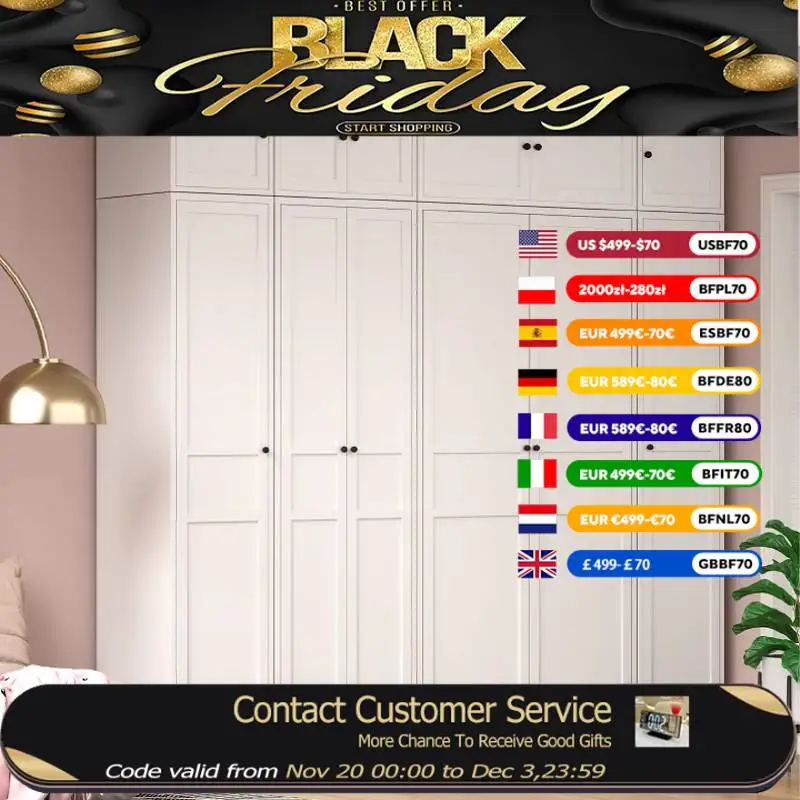 

Hanging Clothes Adults Wardrobes Top Cabinet Living Room Bedroom Closet Display Space Saving Guarda Roupa Furniture Home