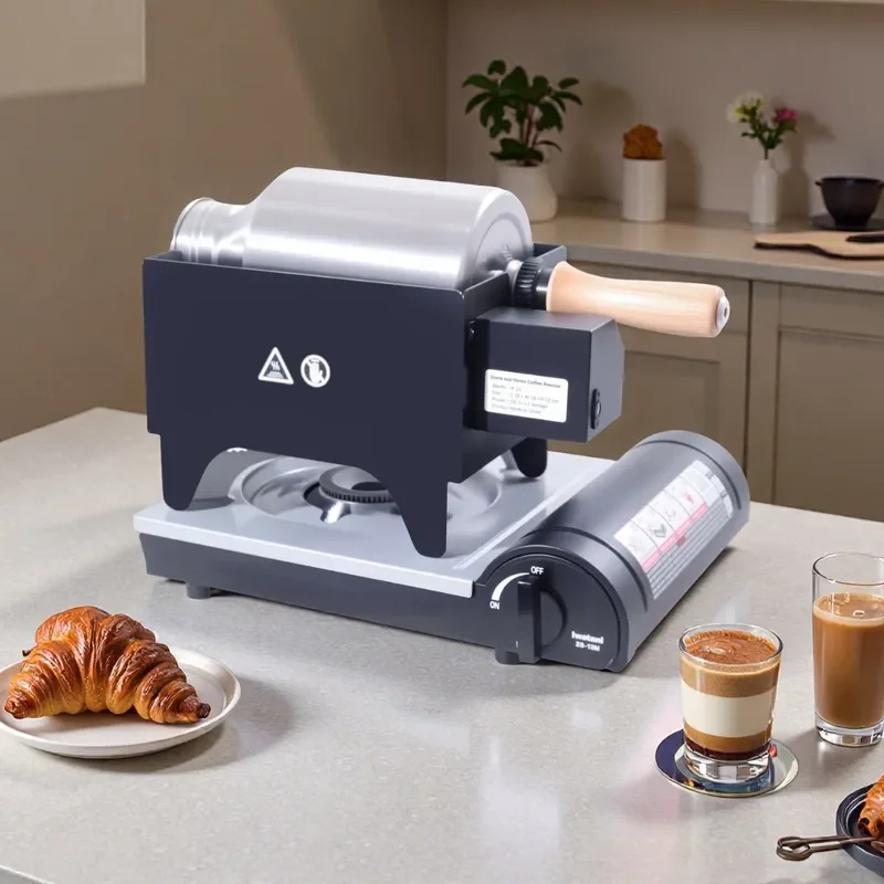 for Changxiaole X11 Coffee Bean Roaster 250g Direct Fire Japanese Tumble Roasting Machine Fried Bean Maker