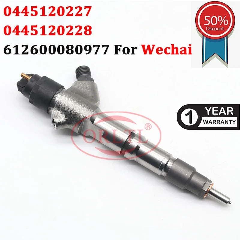

New Diesel 0445120227 Common Rail Injector 0445120228 Spare Parts 0 445 120 228 For Wechai 612600080977