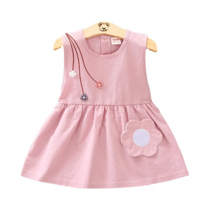 

New Summer Fashion Baby Clothes Children Girls Cute Dress Toddler Casual Cotton Costume Infant Sports Clothing Kids Sportswear