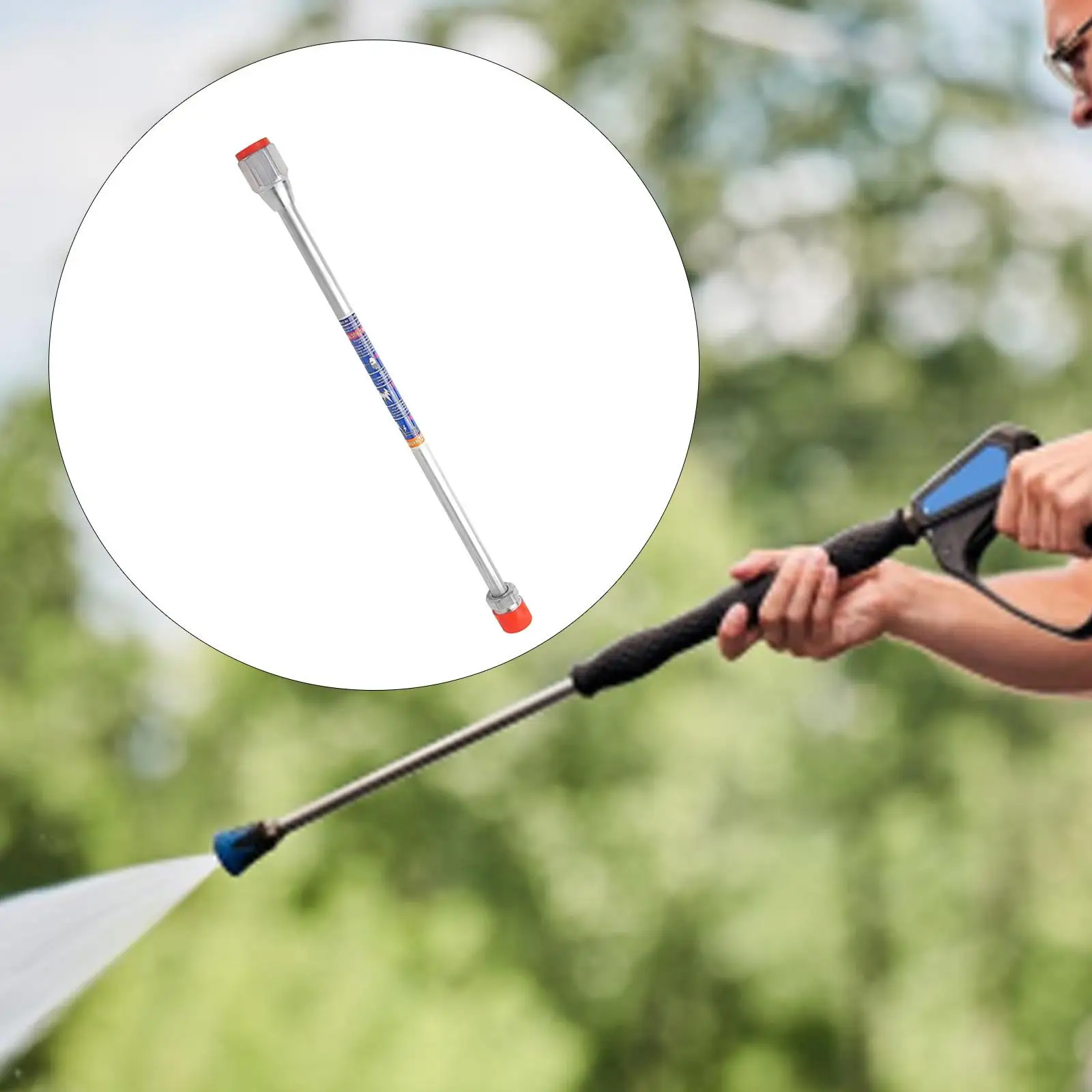 Airless Sprayer Extension Pole, Sprayer Extension Wands, Aluminum Alloy
