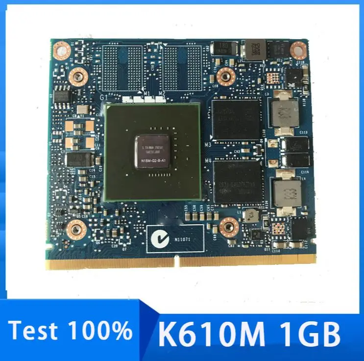 

Оригинальный телефон для HP ZBOOK 15 17 K610M 1GB K 610M видео дисплей графическая карта 100% тест